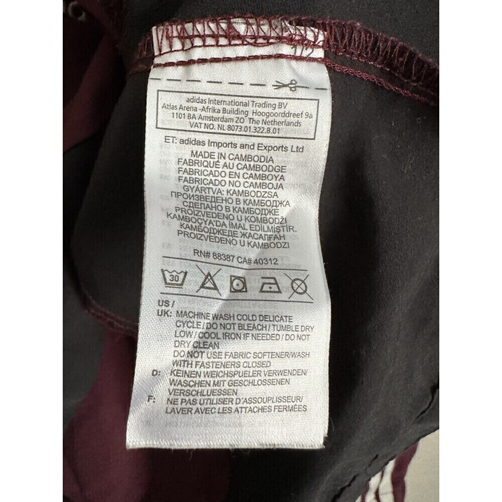 Adidas Clrdo Jacket Women’s Size Large Multicolor Crop Athleisure Running Collar - Picture 4 of 5